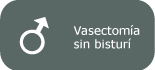 Vasectomía sin bisturí